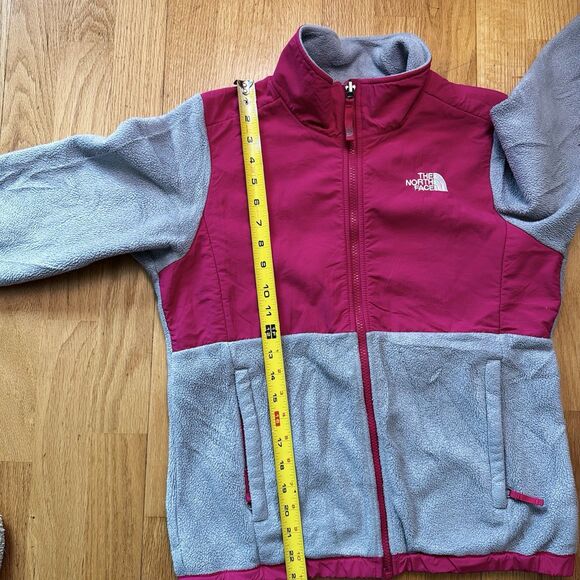 North Face Kids Denali Full Zip Polartec Fleece Jacket Pink L 14-16 PLAY Gorp - Picture 5 of 16